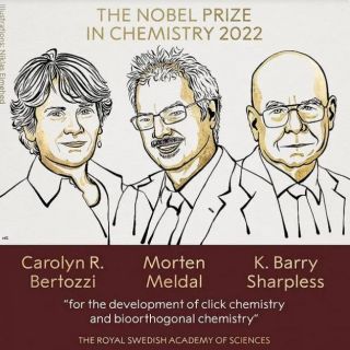 三名科學家同獲2022年諾貝爾化學獎，“點擊化學”創始人夏普萊斯Sharpless二次拿諾獎